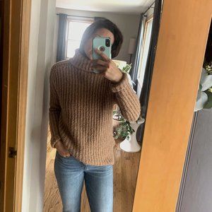 Knit Turtleneck Sweater